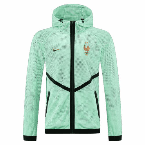 France Hoodie Jacket 2026 - Green