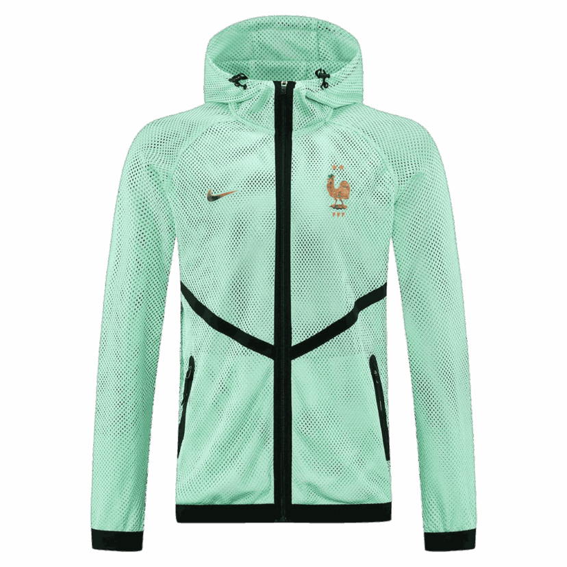 France Hoodie Jacket 2026 - Green