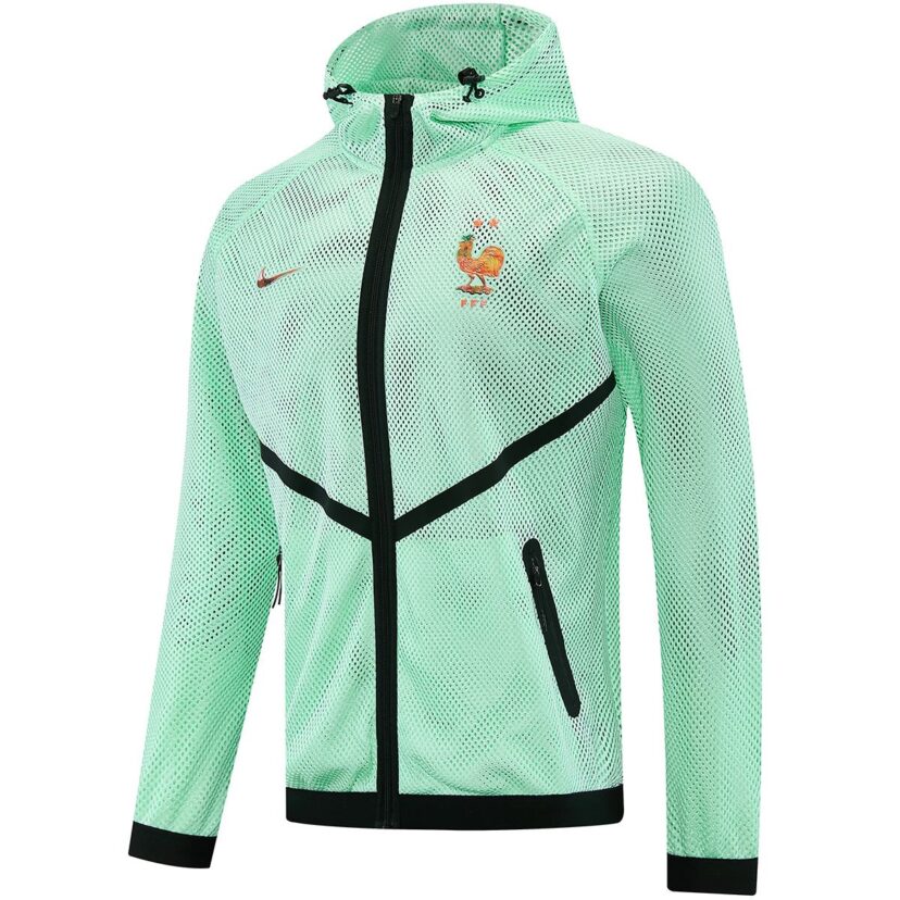 France Hoodie Jacket 2026 - Green