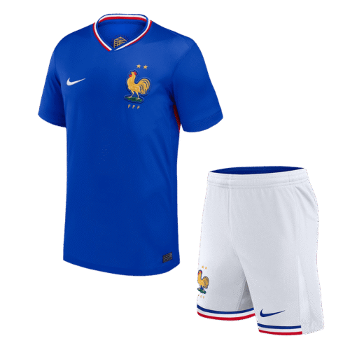 France Home Kids Soccer Jerseys Kit EURO 2024