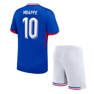 MBAPPE #10 France Home Kids Soccer Jerseys Kit EURO 2024