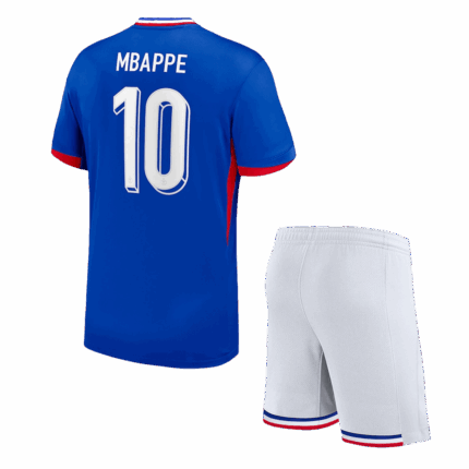 MBAPPE #10 France Home Kids Soccer Jerseys Kit EURO