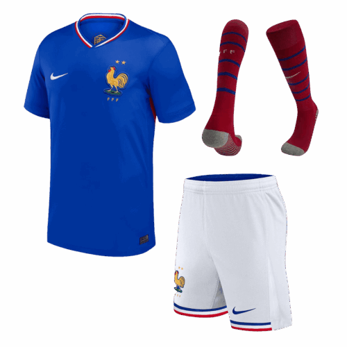 France Home Jerseys Full Kit EURO