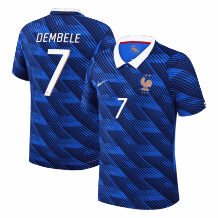 DEMBELE #7 France Home Player Version Jersey World Cup 2026