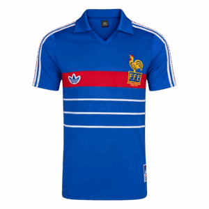 Retro Soccer Jersey France Home 1984