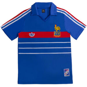 Retro Soccer Jersey France Home 1984
