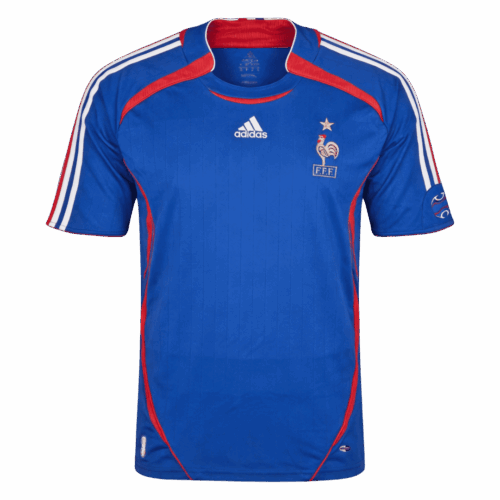 Retro Soccer Jersey France Home World Cup 2006