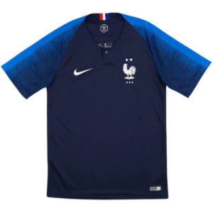 Retro Soccer Jersey France Home World Cup 2018