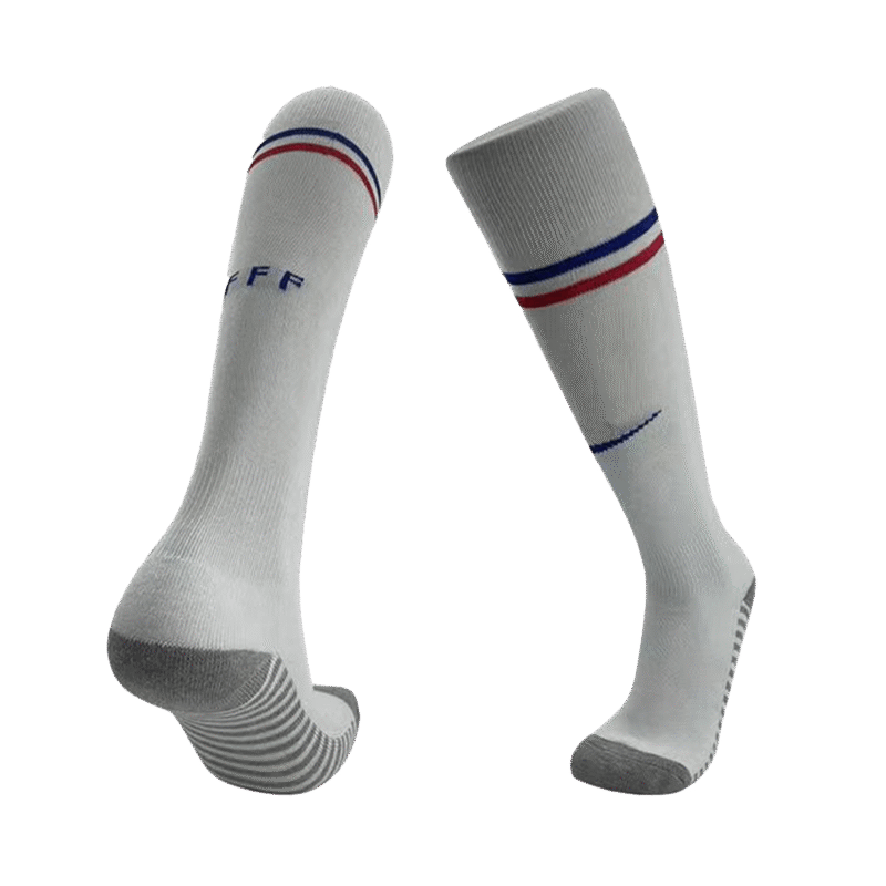 France Away Soccer Socks 2024 Kids