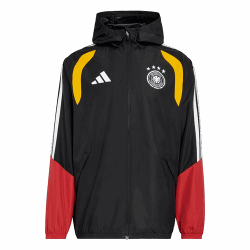 Germany Hoodie Jacket 2026 - Red&Black