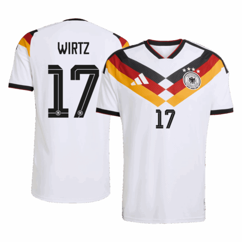 WIRTZ #17 Germany Home Player Version Jersey World Cup 2026