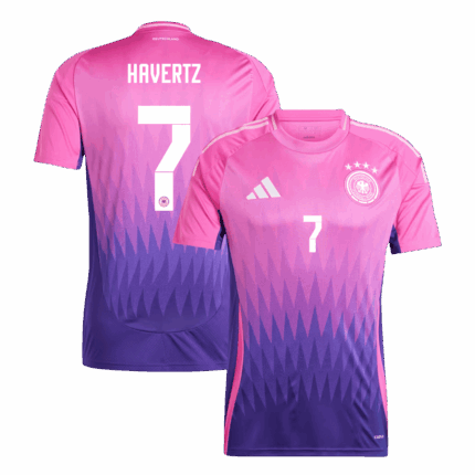 HAVERTZ #7 Germany Away Soccer Jersey EURO