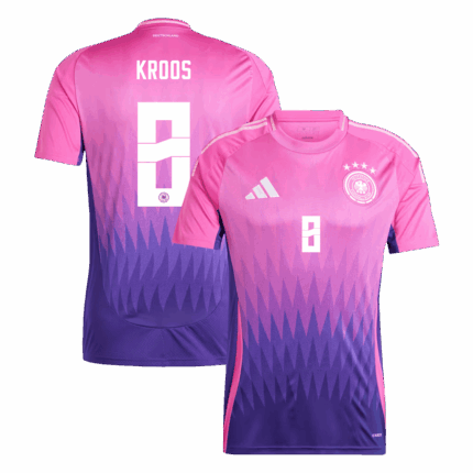 KROOS #8 Germany Away Soccer Jersey EURO