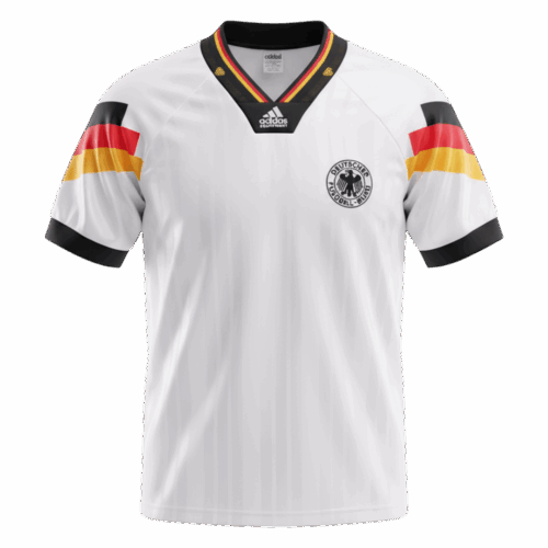 Retro Soccer Jersey Germany Home 1992