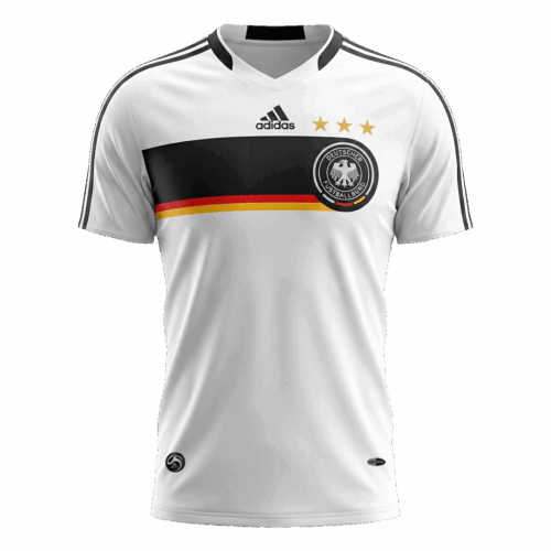Retro Soccer Jersey Germany Home 2008
