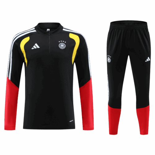 Germany 1/4 Zip Tracksuit 2026 Kids Black