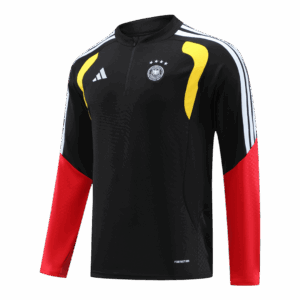 Germany 1/4 Zip Tracksuit 2026 Kids Black - Image 19