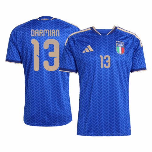 DARMIAN #13 Italy Home Soccer Jersey World Cup 2026
