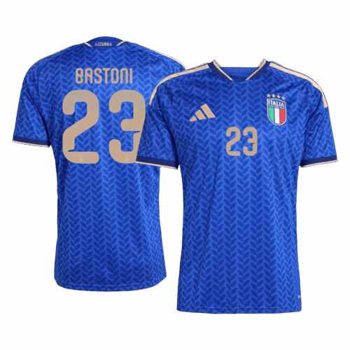 BASTONI #23 Italy Home Soccer Jersey World Cup 2026