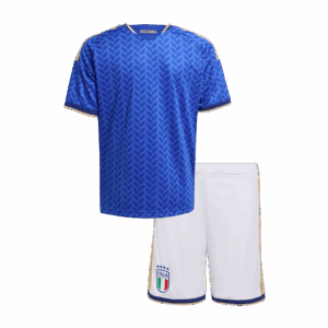Italy Home Free Jersey World Cup Kids