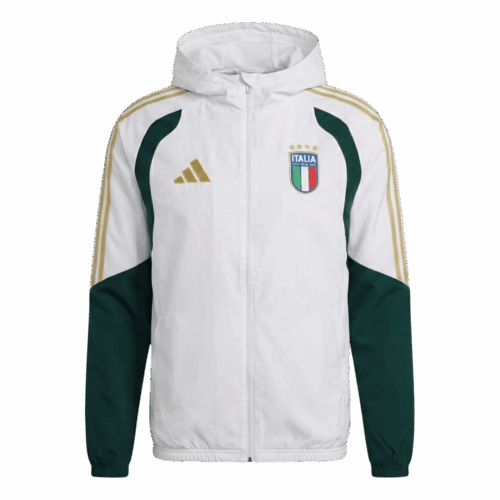Italy Hoodie Jacket 2026 - White