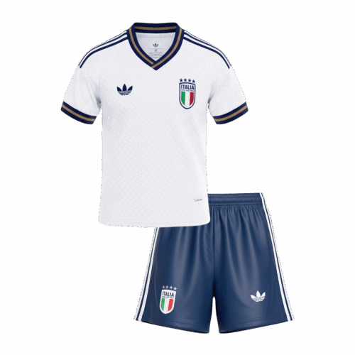 Italy Away World Cup Kids Soccer Jerseys Kit 2026