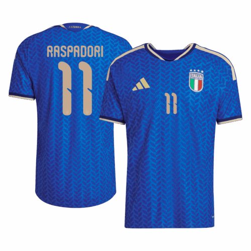 RASPADORI #11 Italy Home Player Version Jersey World Cup 2026