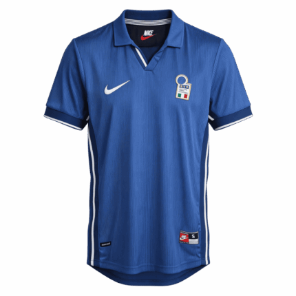 Retro Soccer Jersey Italy Home World Cup 1998