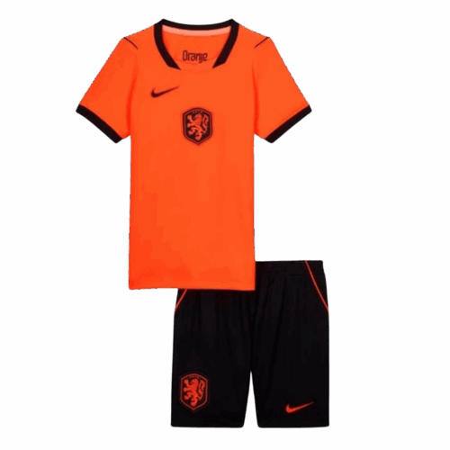 Netherlands Home Kids Soccer Jerseys Kit World Cup 2026