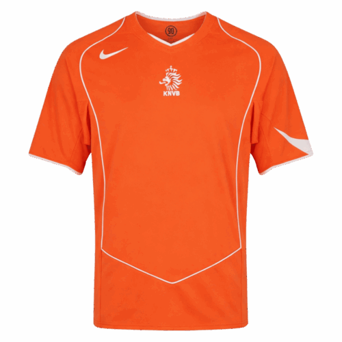 Retro Soccer Jersey Netherlands Home 2004