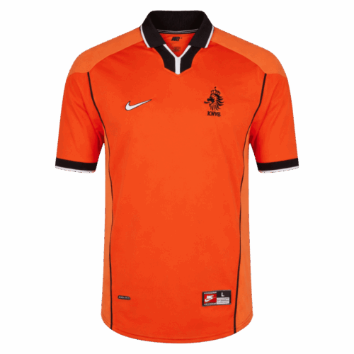 Retro Soccer Jersey Netherlands Home World Cup 1998