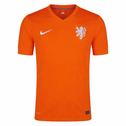 Retro Soccer Jersey Netherlands Home World Cup 2014