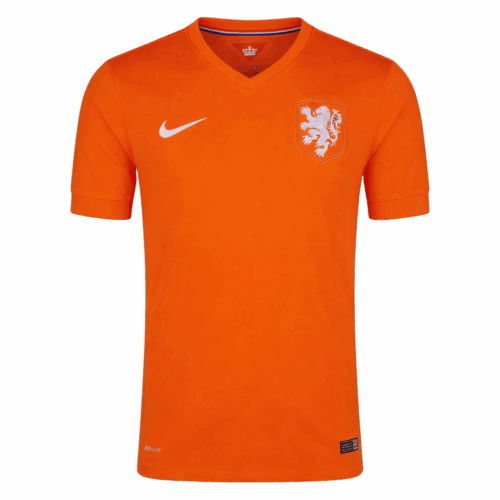 Retro Soccer Jersey Netherlands Home World Cup 2014