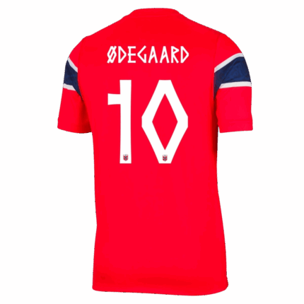 Ødegaard #10 Norway Home Soccer Jersey World Cup 2026
