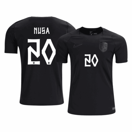 NUSA #20 Norway Away Soccer Jersey World Cup 2026