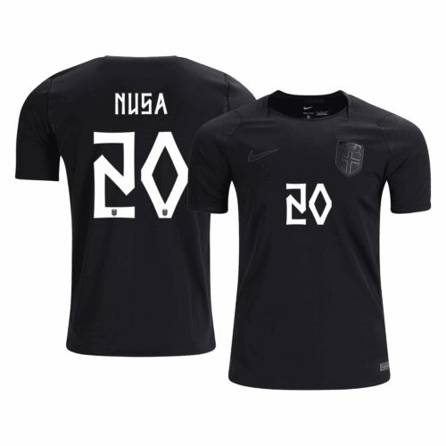 NUSA #20 Norway Away Soccer Jersey World Cup 2026