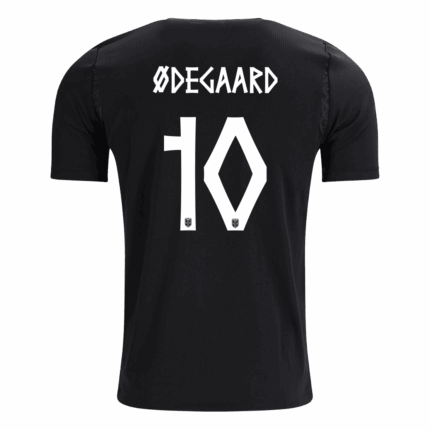 ØDEGAARD #10 Norway Away Soccer Jersey World Cup 2026