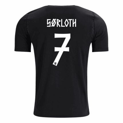 SØRLOTH #7 Norway Away Soccer Jersey World Cup 2026