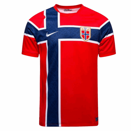 Norway Home Soccer Jersey World Cup 2026