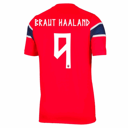 BRAUT HAALAND #9 Norway Home Player Version Jersey World Cup 2026