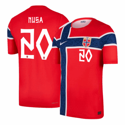 NUSA #20 Norway Home Player Version Jersey World Cup 2026