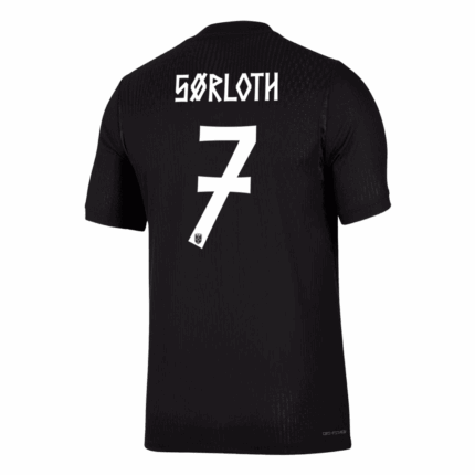 SØRLOTH #7 Norway Away Player Version Jersey World Cup 2026