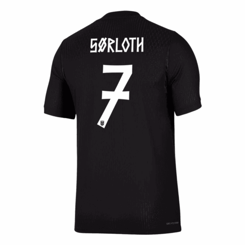 SØRLOTH #7 Norway Away Player Version Jersey World Cup 2026