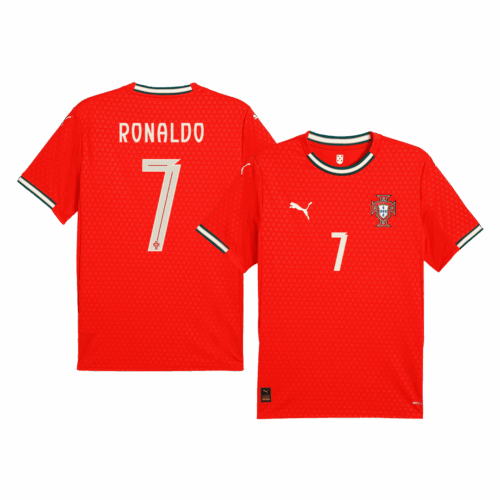 RONALDO #7 Portugal Home Soccer Jersey 2025