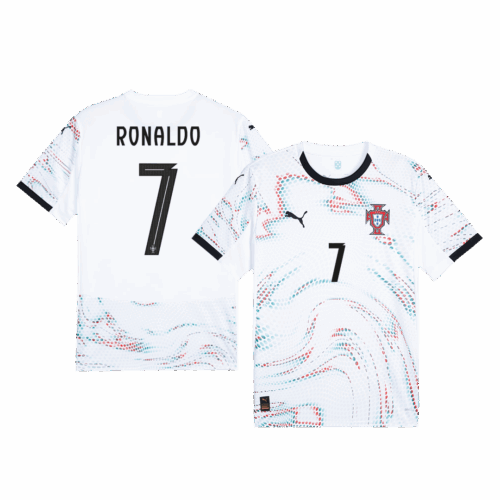 RONALDO #7 Portugal Away Soccer Jersey 2025