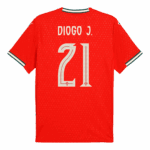 591328_3 DIOGO J. #21 Portugal Home Soccer Jersey 2025