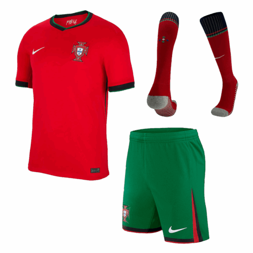 Portugal Home Jerseys Full Kit EURO