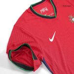446100_11 Portugal Home Authentic Soccer Jersey EURO