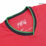 446100_8 Portugal Home Authentic Soccer Jersey EURO