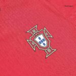 446100_9 Portugal Home Authentic Soccer Jersey EURO